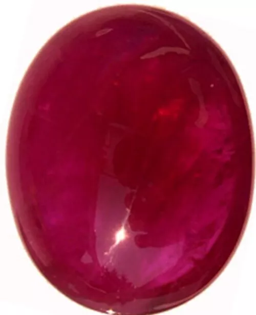 Natural Extra Fine Rich Red Ruby - Oval Cabochon - AAA Grade