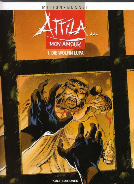 Attila Mon Amour Nr. 1 - 6 komplett Hardcover Comic von Mitton / Bonnet  Z 0-1