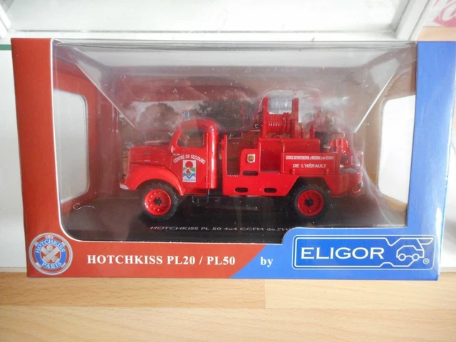 Eligor 1/43 Hotchkiss PL50 4X4 CCFM Hérault – Miniature Collection Occasion