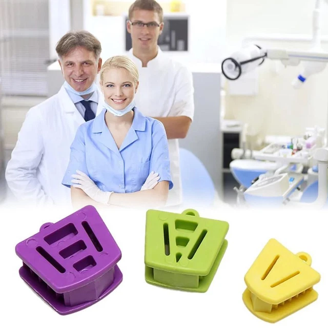 Dental Occlusal Pad Teeth Prop Bite Rubber Opener Retractor Tool/ Dental U1B5