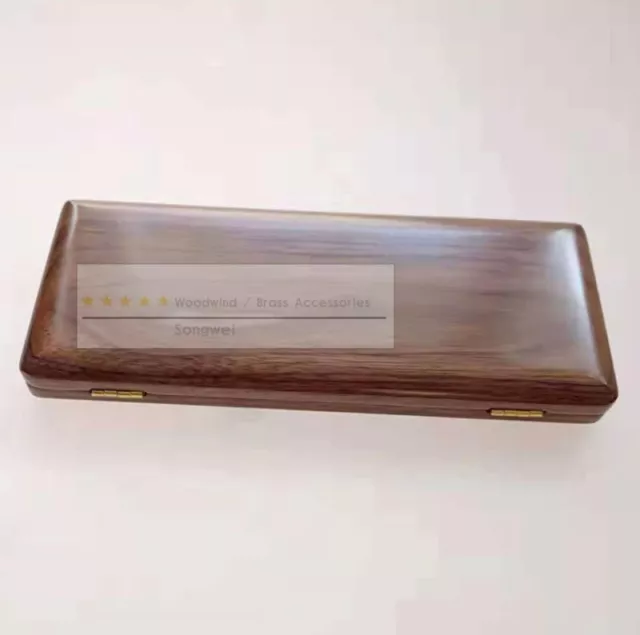 Beautiful Wooden Bassoon reeds case hold 11 pcs reeds Strong