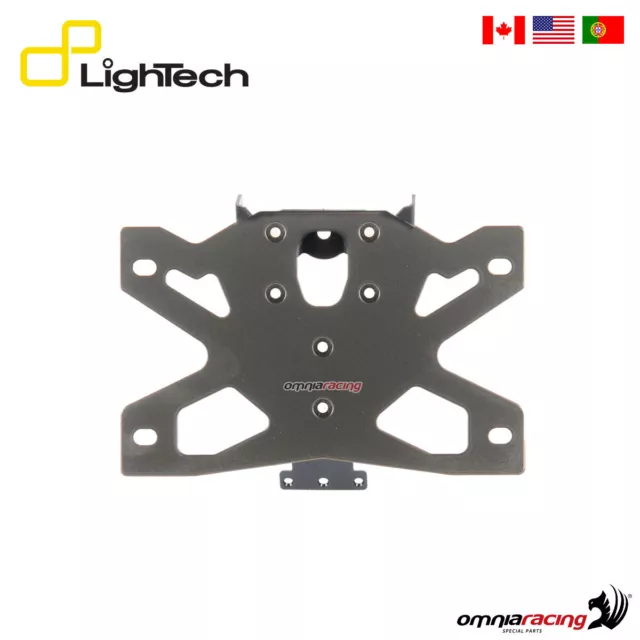 Adjustable Lightech license plate holder B1 for Ducati Panigale V4 / S 2018>