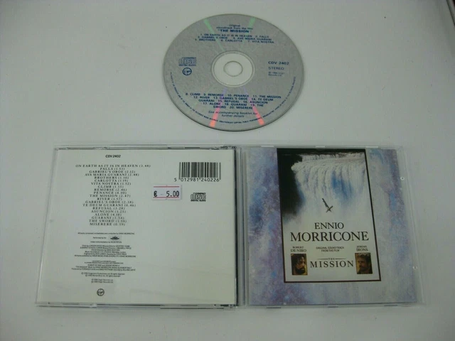 THE MISSION CD Ennio Morricone (Original Sonudtrack From The Film) EUR ...