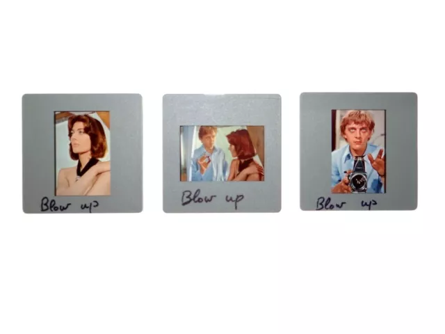 BLOW UP ! antonioni david hemmings  rare diapositives cinema  slides