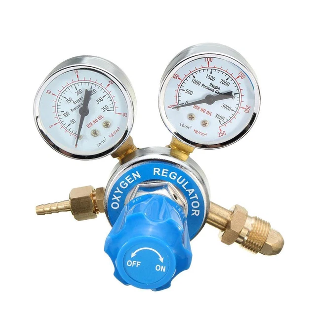 ARGON OXYGEN/ACETYLENE REGULATOR Reducer Mig Flow Meter Pressure Gas