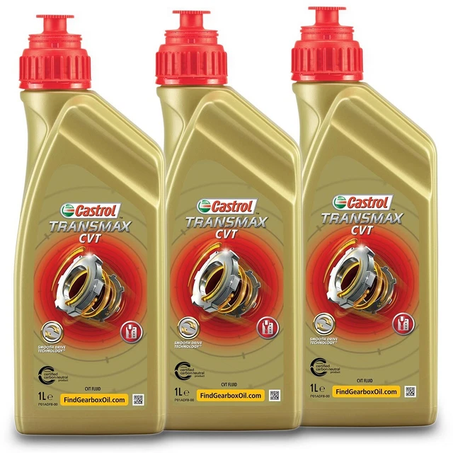CASTROL 3x1 LITRI TRANSMAX CVT OLIO CAMBIO AUTOMATICO 50047613