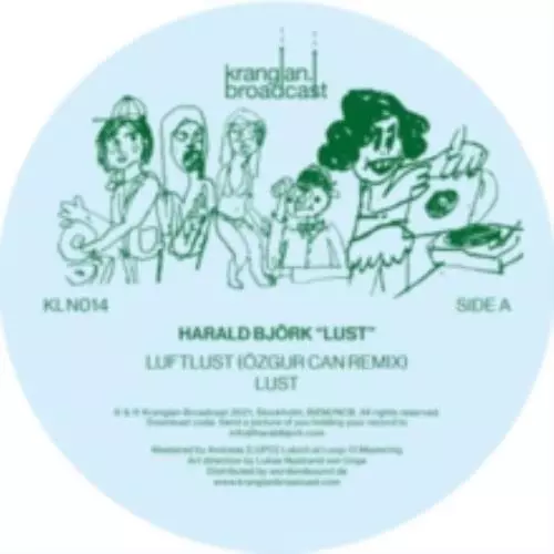 Harald Bjork: Lust EP =12" vinyl *BRAND NEW*=