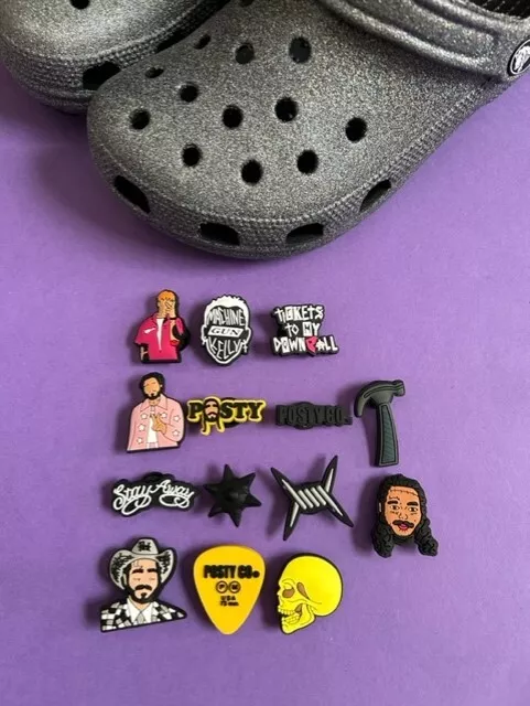 Post malone online croc pins