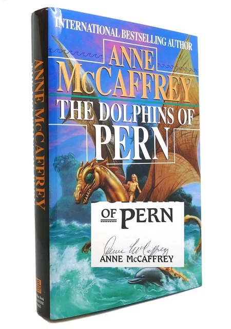 Anne McCaffrey THE DOLPHINS OF PERN Signed 1st 1st Edition 1st Printing