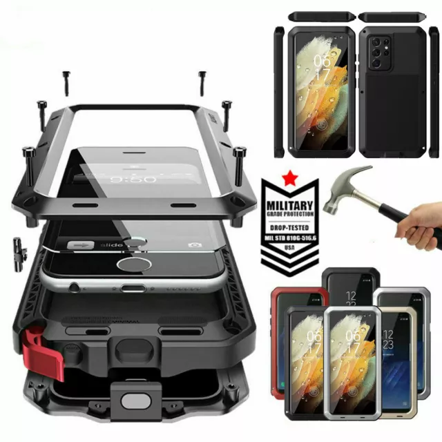 METAL ALUMINIUM CASE COVER FOR SAMSUNG GALAXY S23 S22 S21 Ultra S10 8 S20 Plus