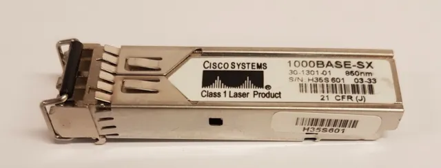 Cisco 1000BASE-SX SFP GLC-SX-MM Transceiver 30-1301-01