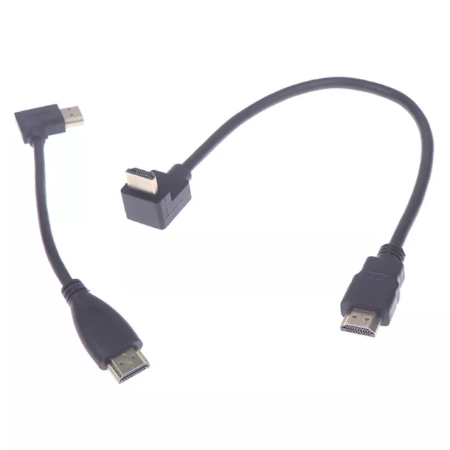 High Speed 4K HDMI 2.0 Cable 90 Degree Angled Extension Cable For PS4 TV,