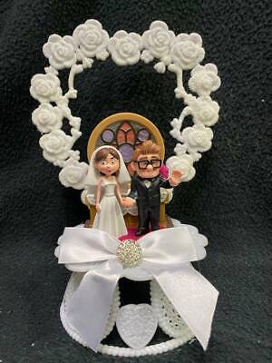 "OUR PAD" FROG bride & Groom Adorable Guitar Wedding cake topper top funny 