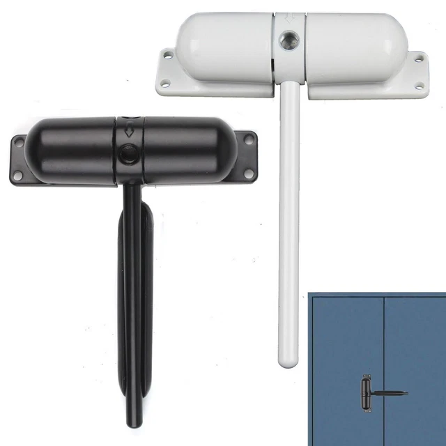 HEAVY DUTY DOOR Gate Closer Spring Loaded Adjustable Surface Mounted ...