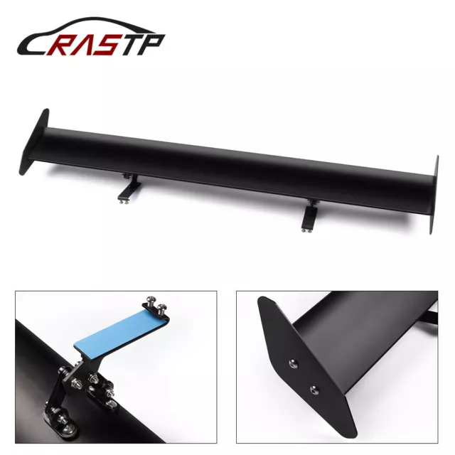 110cm/43”Auto Car Hatchback Spoiler Universal GT Rear Trunk Wing Racing Spoilers