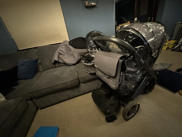 Baby style Oyster 2 Travel System Gunmetal Push Chair Buggy Baby