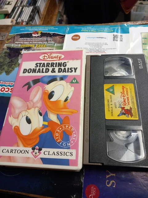 DISNEY STARRING DONALD & Daisy Duck - Special Edition - PAL VHS Video ...