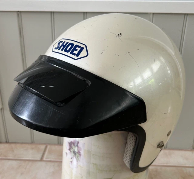 Vintage Shoei Rj-101V Snell Approve Motorcycle Helmet With Vented Visor