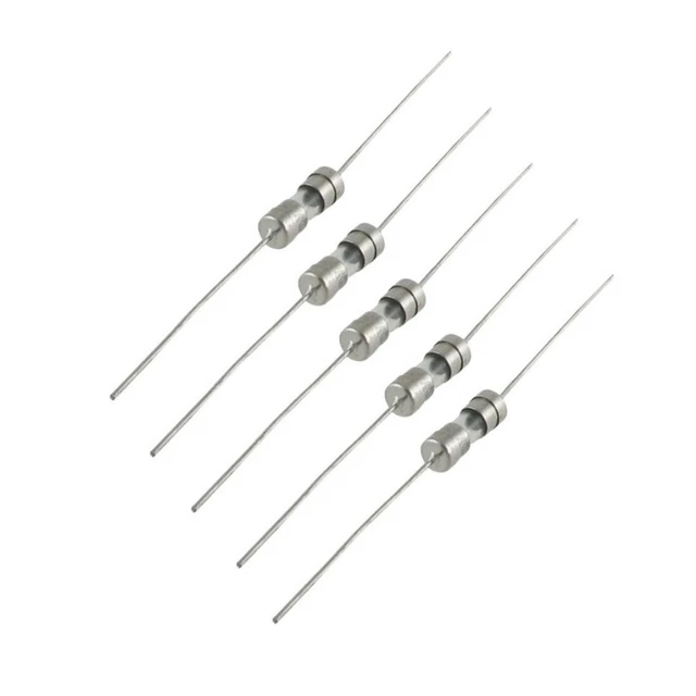 5x Fusibles verre 3.6x10mm - T3.15A Temporisé - 250v - 83fus157