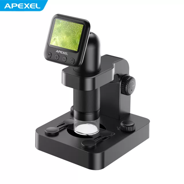 APEXEL MS003 Microscope numérique USB pour enfants avec écran LCD 2,0 J9H7