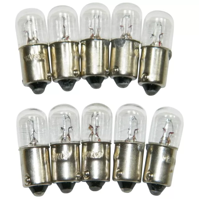 #1891 Standard Bulbs Glove Box Light Bulbs Single Post (10 PACK) #36