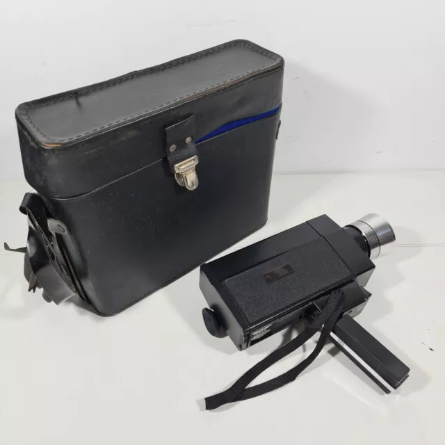 Botas Focus-Matic Compact 3000 Power zoom super 8 Cámara de Cine con Estuche