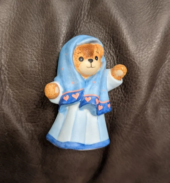 Lucy & Me Nativity Manger Mary Bear Enesco Lucy Rigg 1987