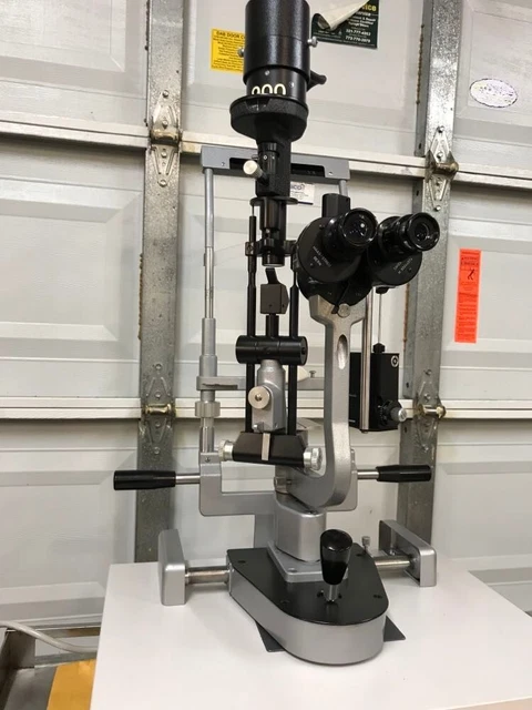 Haag Streit 900 Slit Lamp With Hs Tonometer. Refurbished. Led Upgrade Available