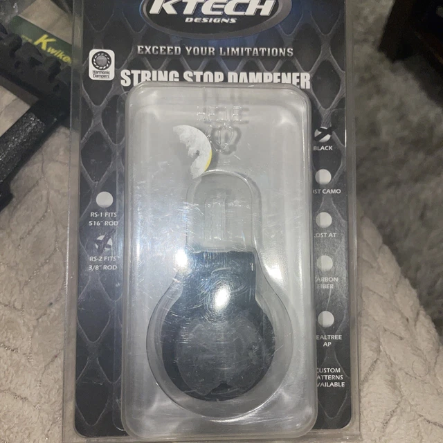 Ktech RS2 String Stop Dampener. Mathews /Stabilizer. Fits 3/8 Rod Ktech RS2 String Stop Dampener. Mathews /Stabilizer. Fits 3/8 Rod