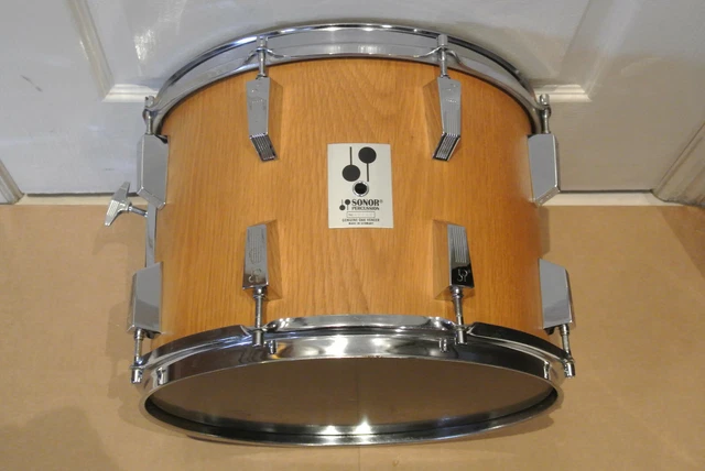 RARE 1979 SONOR-PHONIC T724 14" TOM in OAK VENEER for YOUR DRUM SET! LOT #F576 RARE 1979 SONOR-PHONIC T724 14" TOM in OAK VENEER for YOUR DRUM SET! LOT #F576