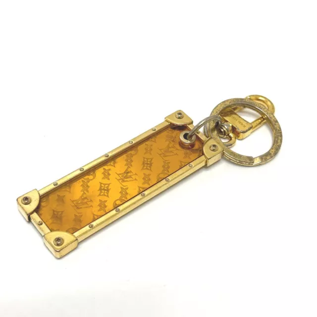 Louis Vuitton M63080 Keychain / LV Capucine Key Ring Metal Gold Charm Unisex