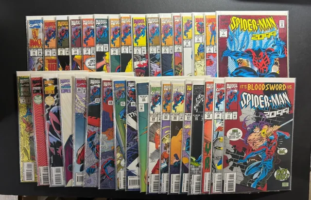 Spider-Man 2099 lot 1-33 + annual - 34 issues (all NM- or better) - Marvel 1992