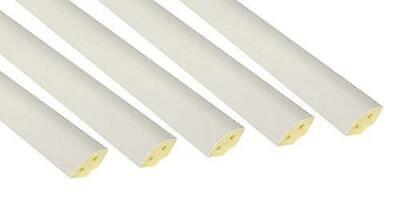 Cuadrante Blanco 19mm 1 Metros PVC Trim longitud: Interna Esquina Ángulo Trim (para en