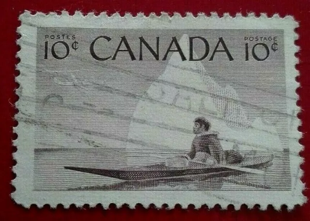 Canada:1955 National Wild Life Week 10 c. Rare & Collectible Stamp.