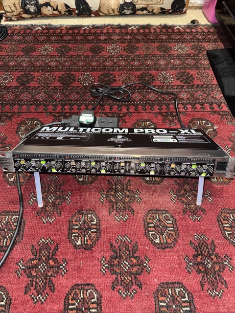BEHRINGER MULTICOM PRO-XL MDX4600 4-channel rack compressor / expander ...