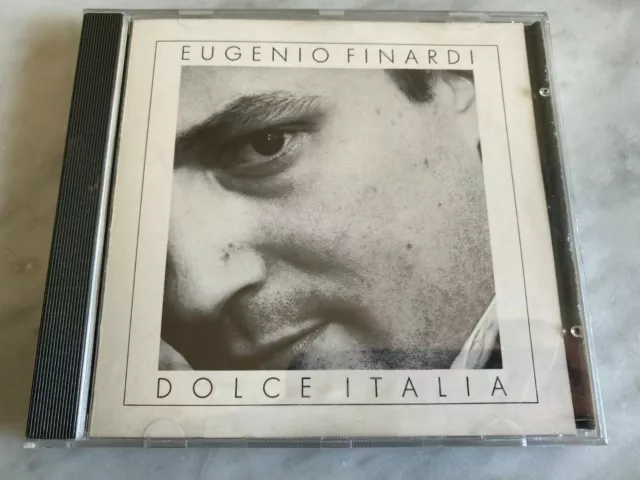 Cd Eugenio Finardi "Dolce Italia" No Barcode Edizione Fonit Cetra Italia 1989