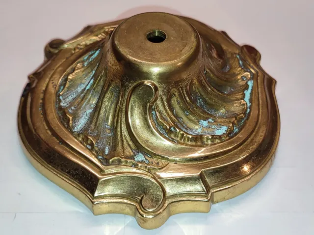 Antik Bronzefuß (Mod Dep), Gewicht 433g, Bastelbedarf