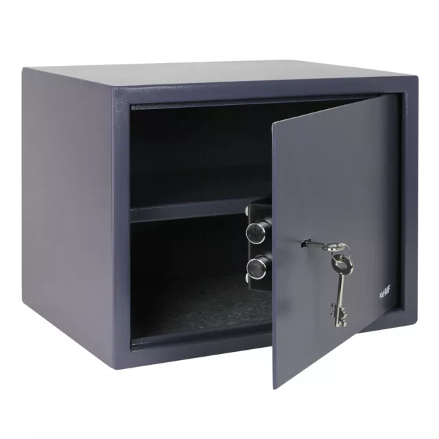 HMF 49203-11 Möbeltresor Tresor Safe Bodentresor Doppelbartschloss 38 cm 3