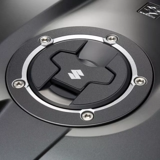 Suzuki Fuel Cap Decal - Black Grain 990D0-17K04-BLK