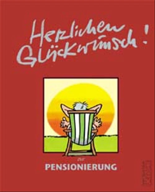 HERZLICHEN GLÜCKWUNSCH ZUR Pensionierung EUR 4,32 PicClick DE