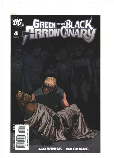 Green Arrow and Black Canary #4 NM- 9.2 DC Comics Conner Hawke 2008