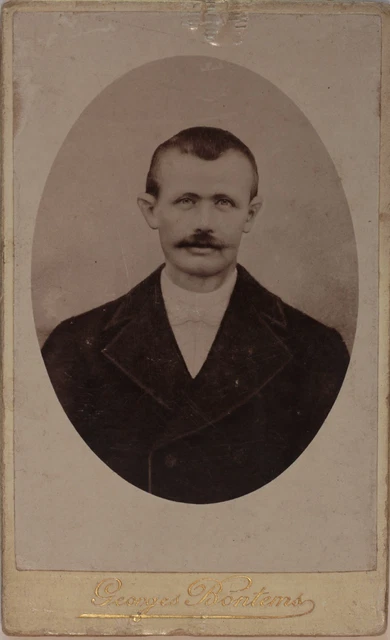 Georges Bontems Nancy Photographie Carte de visite Cdv Vintage Citrate