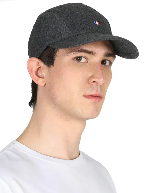 Cappello Da Baseball IN Cotone Colore Grigio Scuro da Uomo