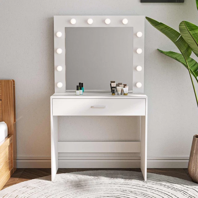 Makika LED tocador peluquería peluquería cosmética cómoda