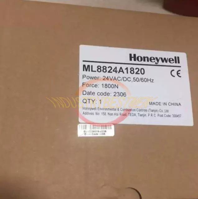 One New Honeywell ML8824A1820 Electric regulating valve actuator