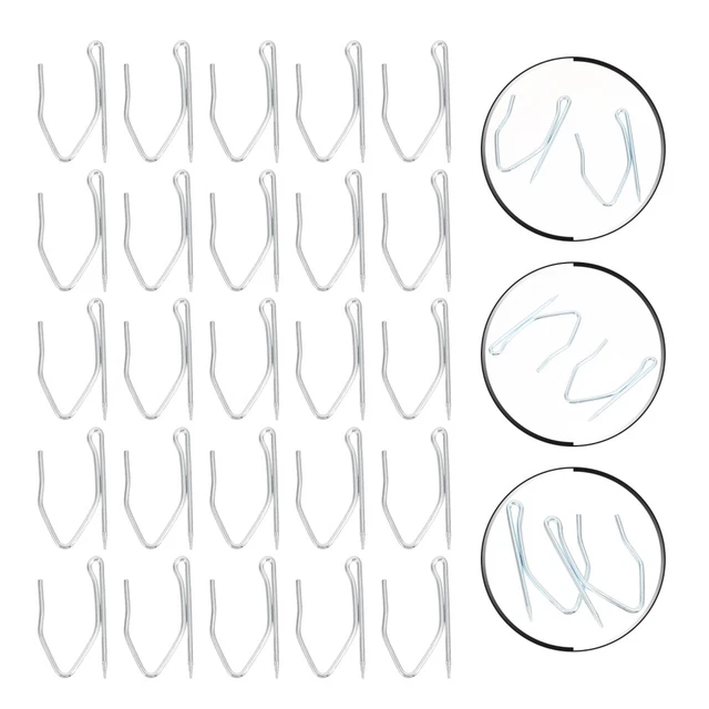 50 pz ganci bagno per il rivestimento finestra tende corde