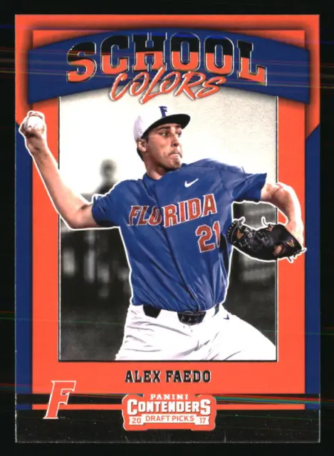Alex Faedo 2017 Panini Contenders Draft Picks #3  Baseball Card
