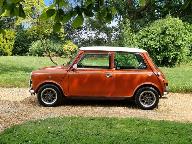Mini Cooper Rare Color CLASSIC MINI COOPER In Rare Volcano Orange On Just 24900 Miles From New ...
