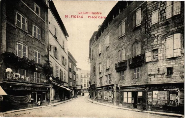 CPA Le Lot Illustre - FIGEAC - Place Carnot (223801)