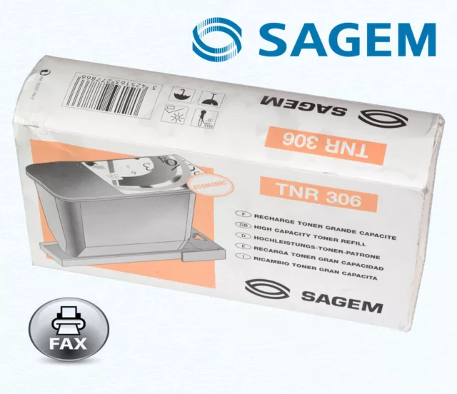 Sagem Toner TNR 306 TNR306 Pour Télécopieurs Navigateur 915 925 955 975 O591